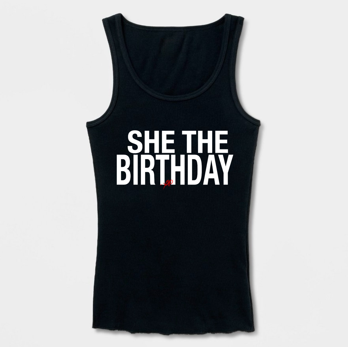 Birthday Slogan Tank Top